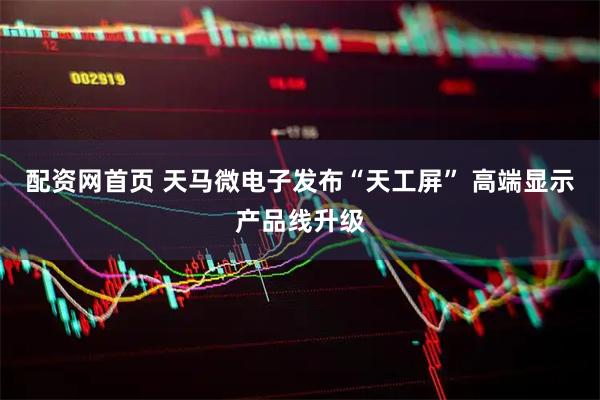 配资网首页 天马微电子发布“天工屏” 高端显示产品线升级