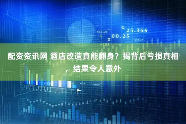 配资资讯网 酒店改造真能翻身？揭背后亏损真相，结果令人意外